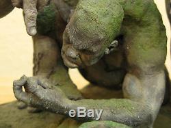 Sideshow Weta LOTR Lord Of The Rings Stone Trolls Environment PRODUCTION SAMPLE