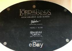 Sideshow Weta LOTR Lord of the Rings Ringwraith & Steed 0442/5000 With Box
