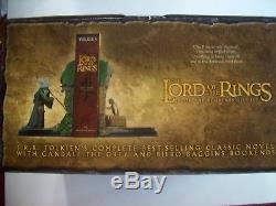 Sideshow Weta Lord Of The Rings Gandalf And Bilbo Bookends New In Box