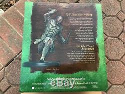 Sideshow Weta Lord Of The Rings Uruk-hai Scout Swordsman Polystone Statue Orc