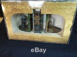 Sideshow Weta Lord of the Rings No Admittance Book & Bookends Gift Set NEW
