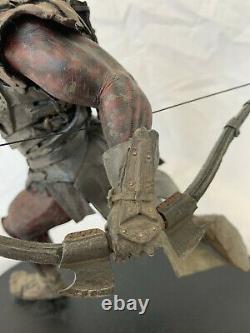 Sideshow Weta Lord of the Rings Uruk-Hai Scout Swordsman Statue