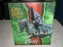 Sideshow Weta Statue Lord of the Rings LOTR Ringwraith & Steed #2052
