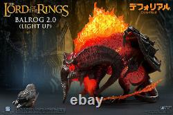 Star Ace Balrog 2.0 Light Up Vinyl Defo Real Figure Lord of the Rings In Stock