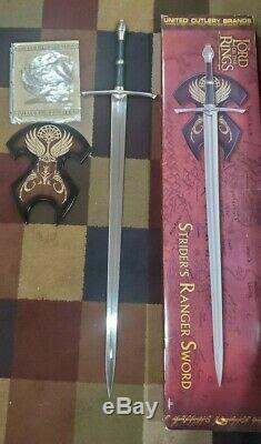 Sword of Strider Aragorn- United Cutlery The Hobbit Lord of the Rings
