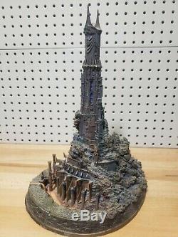 THE DARK TOWER OF SAURON STATUE by The Danbury Mint Lord of the Rings CHIPS