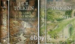 THE HOBBIT&THE LORD OF THE RINGS by JRR Tolkien illus by Alan Lee Hard Cover New