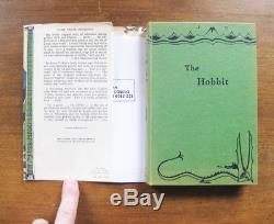 THE HOBBIT by J. R. R. Tolkien -1957 1st/9th Allen UK HCDJ Lord of the Rings