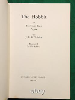 THE HOBBIT by J. R. R. Tolkien pub 1951 hcdj 2nd Edition The Lord of the Rings