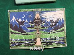 THE HOBBIT by J. R. R. Tolkien pub 1951 hcdj 2nd Edition The Lord of the Rings