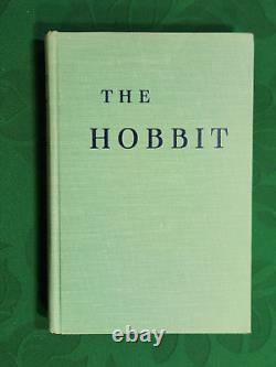 THE HOBBIT by J. R. R. Tolkien pub 1951 hcdj 2nd Edition The Lord of the Rings