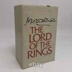 THE LORD OF THE RINGS 3 VOLS 1965 HOUGHTON Second Edition by J. R. R. TOLKIEN