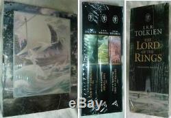 THE LORD OF THE RINGS J. R. R. Tolkien 3 Vol Set illus by Alan Lee New Sealed