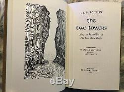 THE LORD OF THE RINGS J R R Tolkien Folio Society Limited Edition #807
