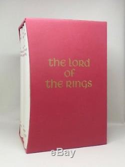 THE LORD OF THE RINGS J. R. R. Tolkien The Folio Society Rare Box Set 1995