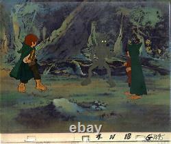 THE LORD OF THE RINGS ORIGINAL RALPH BAKSHI ANIMATION CELS with Free Autograph