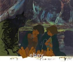 The Lord Of The Rings Original Ralph Bakshi Animation Cels With Free Autograph