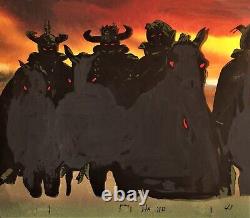THE LORD OF THE RINGS ORIGINAL RALPH BAKSHI ANIMATION CELS with Free Autograph