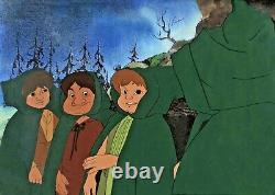 THE LORD OF THE RINGS ORIGINAL RALPH BAKSHI ANIMATION CELS with Free Autograph