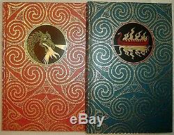 THE LORD OF THE RINGS +THE HOBBIT +THE SILMARILLION by JRR Tolkien Folio Society