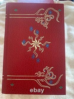 THE LORD OF THE RINGS TOLKIEN COLLECTOR'S EDITION 1987 WithHARD CASE GOLD WRITING