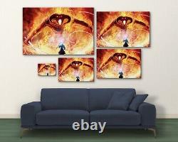 The Balrog of Moria LOTR Framed Canvas Wall Art Print Lord Of The Rings Gift