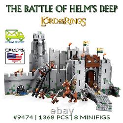 The Battle Of Helm's Deep 9474 The Lord Of The Rings 1368 Pieces New