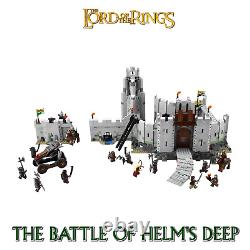 The Battle Of Helm's Deep 9474 The Lord Of The Rings 1368 Pieces New