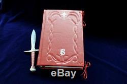 The Complete Lord Of The Rings Red Book Of Westmarch Leatherbound Book Replica