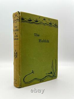 The Hobbit FIRST EDITION 10th Print (1958) TOLKIEN 1937 Lord of the Rings