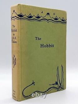 The Hobbit FIRST EDITION TOLKIEN 1937 Lord of the Rings 17th Print 1967