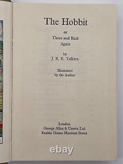 The Hobbit FIRST EDITION TOLKIEN 1937 Lord of the Rings 17th Print 1967