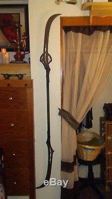 The Hobbit Lord of the Rings Double Bladed Mirkwood Woodland elf pole sword LOTR