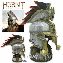 The Hobbit Lord of the Rings LOTR Helm of Dain Ironfoot Helmet Elf Movie REAL