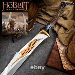 The Hobbit Lord of the Rings Mirkwood 48 Infantry Sword United Cutlery COA