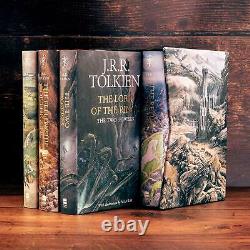 The Hobbit & The Lord Of The Rings Boxed Set by J. R. R Tolkien NEW Hardcover 2020