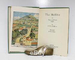 The Hobbit by J R R Tolkien 2nd Edition 1951 Very Rare Lord of the Rings