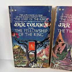 The LORD OF THE RINGS JRR Tolkien Box Set Dolphin Editions