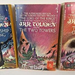 The LORD OF THE RINGS JRR Tolkien Box Set Dolphin Editions