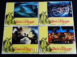 The Lord Of The Rings 1978 Ralph Bakshi J. R. R. Tolkien Mint Unused Lobby Set