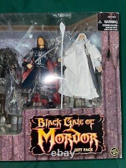 The Lord Of The Rings Black Gate Of Mordor Gift Pack Return Mouth of Sauron New