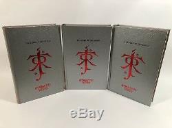 The Lord Of The Rings Hard Cover Trilogy Tolkien Silver Anniversary 1st Printing