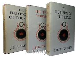 The Lord Of The Rings J. R. R. Tolkien 1962-1963 First Edition Set, 13th, 9th, 9th