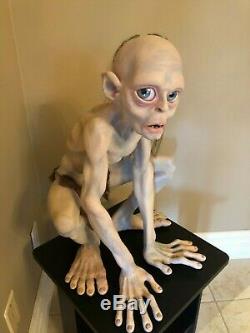 The Lord Of The Rings Lifesize Gollum (smeagol) From Two Towers Very Rare