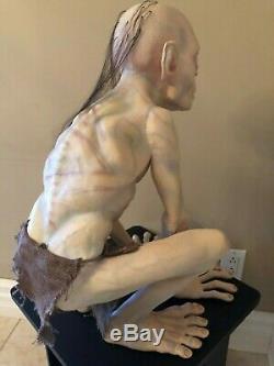 The Lord Of The Rings Lifesize Gollum (smeagol) From Two Towers Very Rare