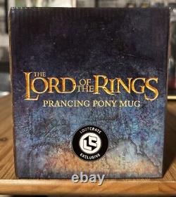 The Lord Of The Rings Prancing Pony Mug Lootcrate Ex Very Rare New Lotr Frodo