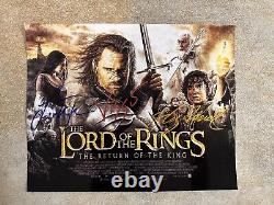 The Lord Of The Rings Signed Movie Photo