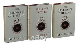 The Lord Of The Rings Trilogy JRR TOLKIEN First Edition Set 11,9,8 1st ALLEN