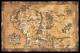 The Lord Of The Rings Movie Poster Print Map Of Middle Earth 36x24' (unframed)