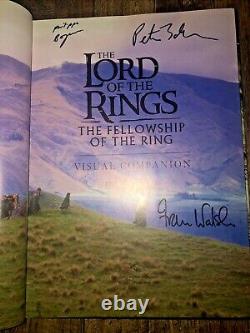 The Lord of The Rings The Fellowship of The Ring Visual Companion (6 Signature)